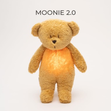HUMMING BEAR ORGANIC WITH A LAMP - moonie-en
