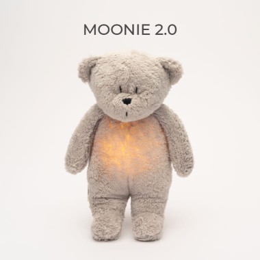 HUMMING BEAR ORGANIC WITH A LAMP - moonie-en